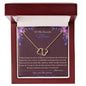 everlasting love necklace in mahogany box