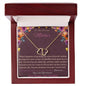 everlasting love necklace in mahogany box