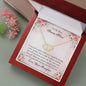 Everlasting Love Necklace angled to right