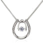 Lucky In Love Necklace showing width