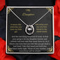 lucky in love necklace with a white gold pendant in a two-tone box angle 2