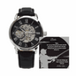 openwork watch with greeting card