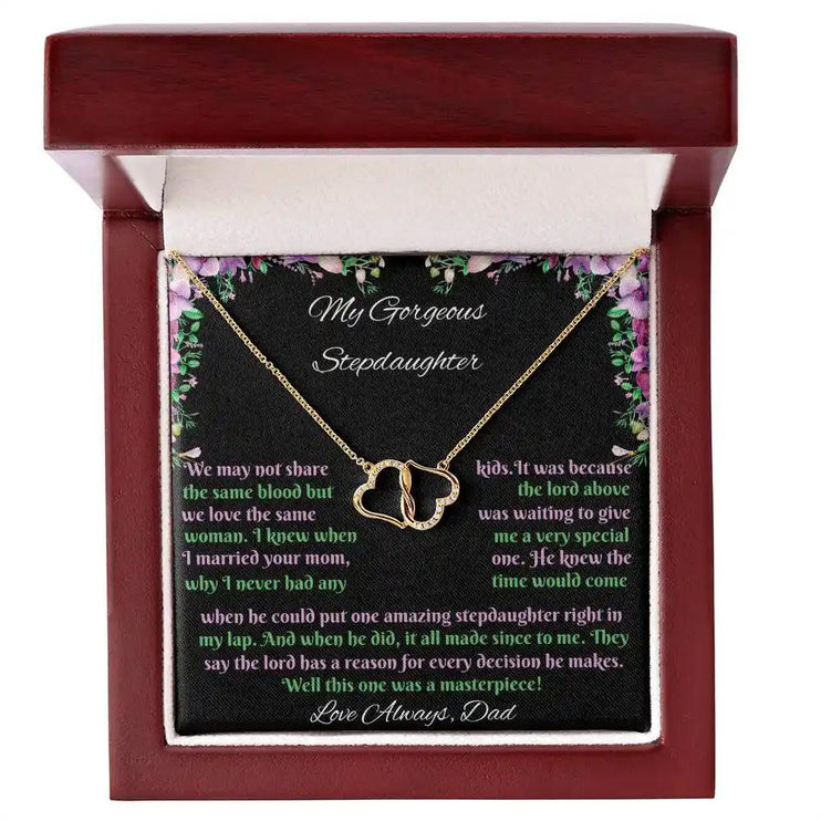 Everlasting Love Necklace for gorgeous STEPDAUGHTER from DAD