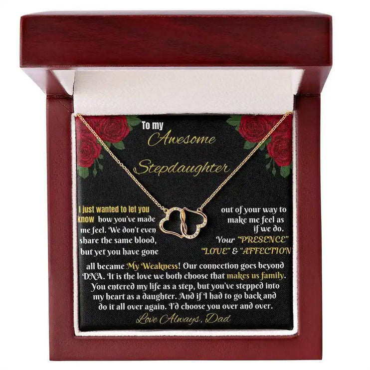 Everlasting Love Necklace for awesome STEPDAUGHTER from DAD