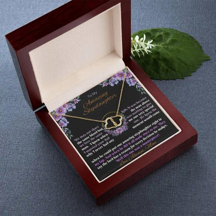 Everlasting Love Necklace for amazing STEPDAUGHTER from MOM