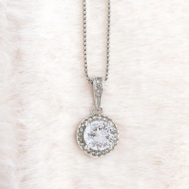 white gold eternal hope necklace no box