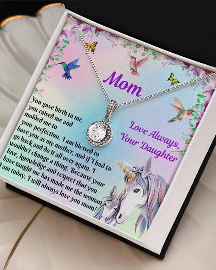eternal hope necklace in two-tone box