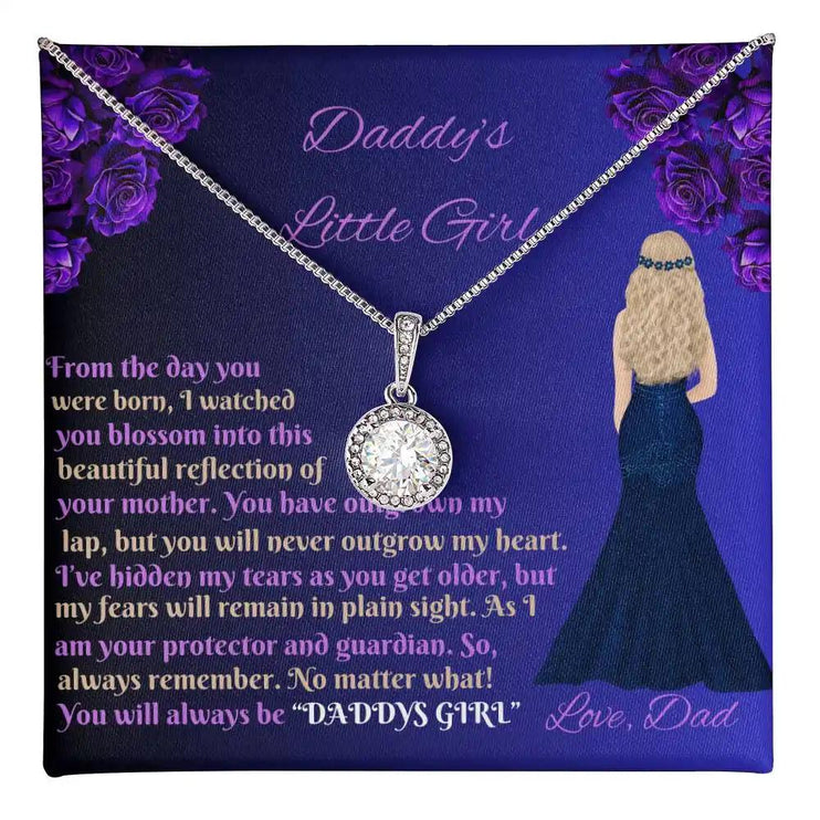 Eternal Hope Necklace for DADDY'S LITTLE GIRL from DAD