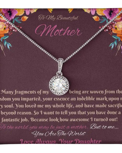 eternal hope necklace in soft box