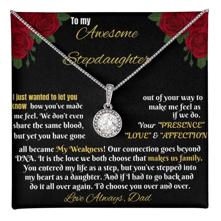 Eternal Hope Necklace for awesome STEPDAUGHTER from DAD