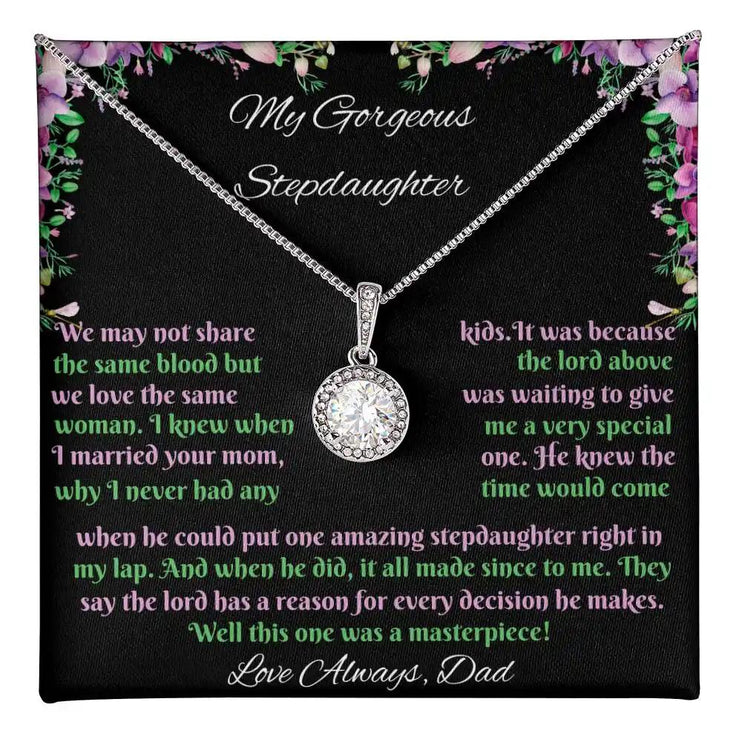 Eternal Hope Necklace for gorgeous STEPDAUGHTER from DAD