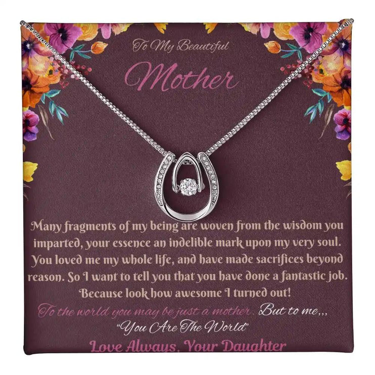 lucky in love necklace in soft box