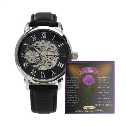 Men's Openwork Watch 