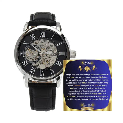 Men's Openwork Watch. 