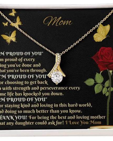 yellow gold alluring beauty necklace
