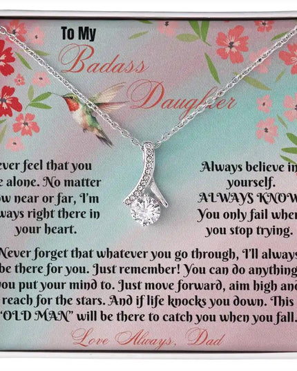 white gold alluring beauty necklace in a two-tone box