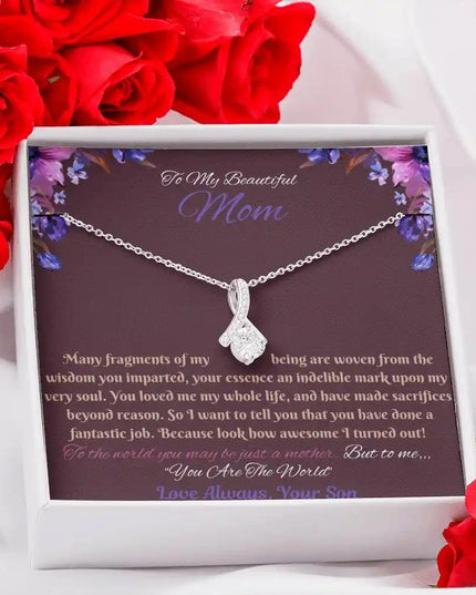 white gold alluring beauty necklace in soft box tilted up