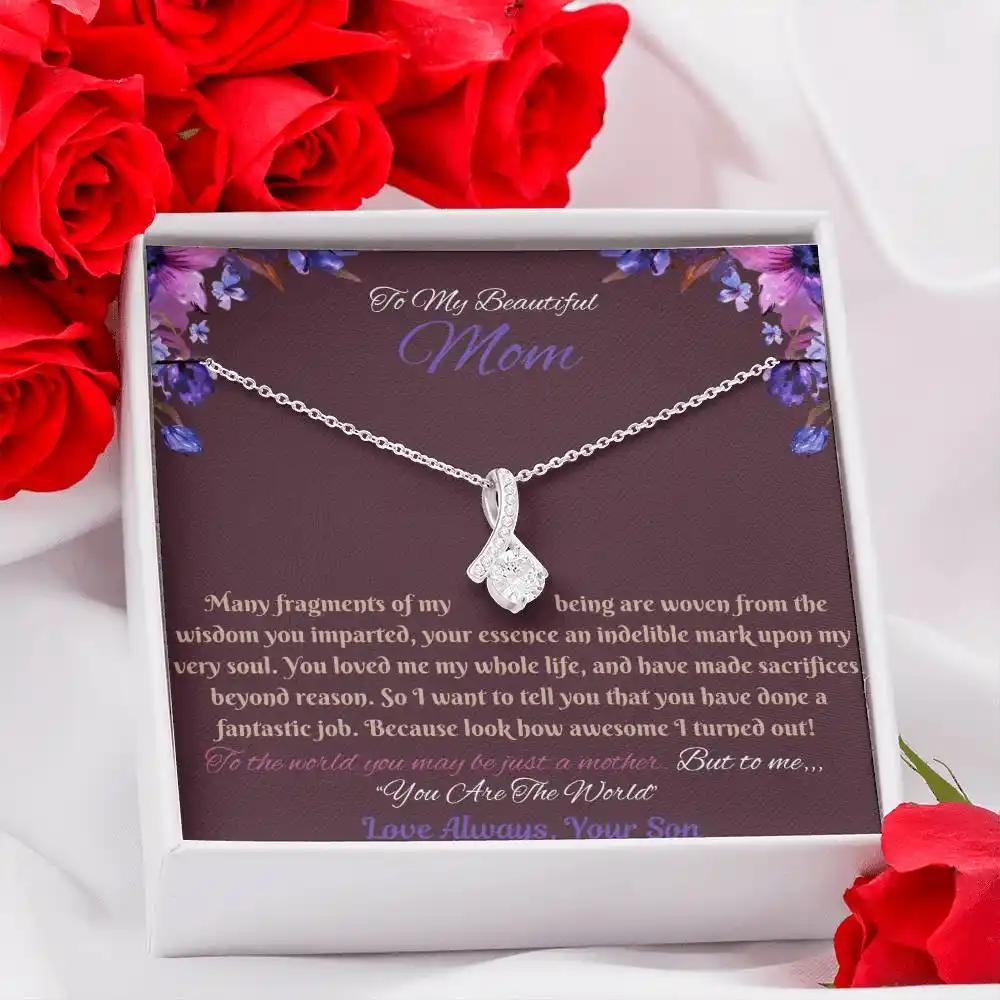 white gold alluring beauty necklace in soft box tilted up