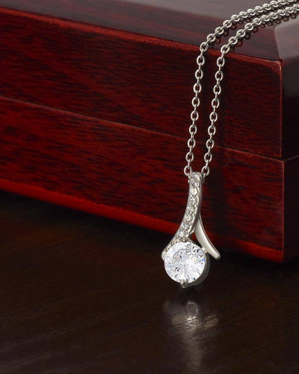 Alluring Beauty Necklace for MOM from SON "I am blessed"