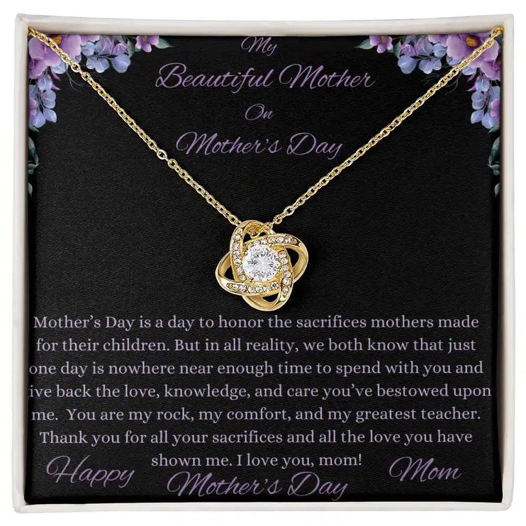 love knot necklace