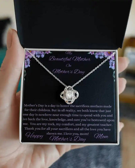 love knot necklace