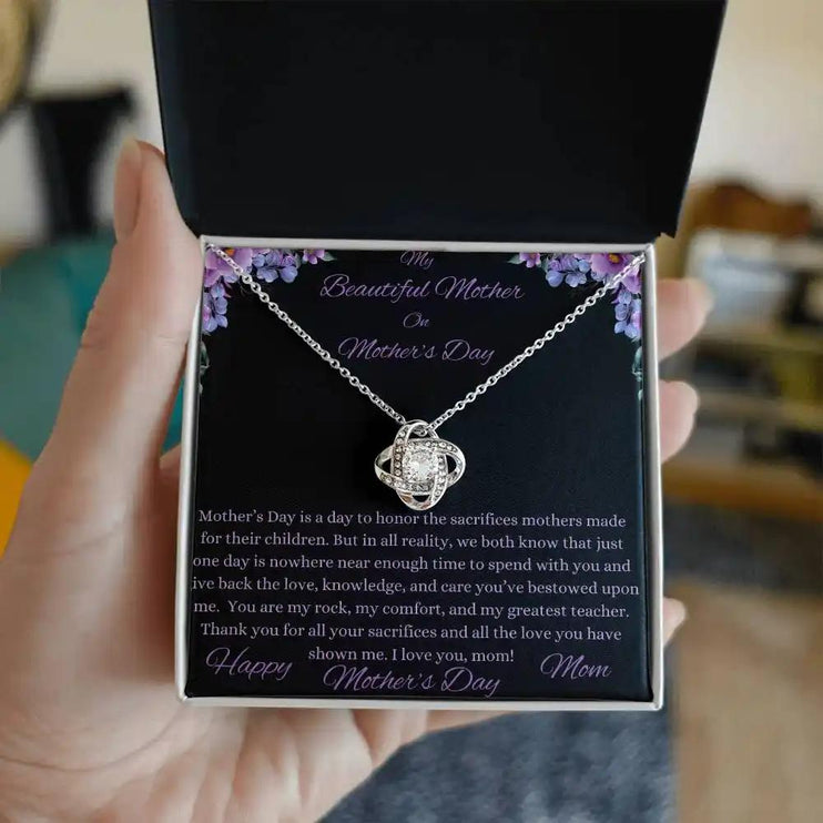 love knot necklace