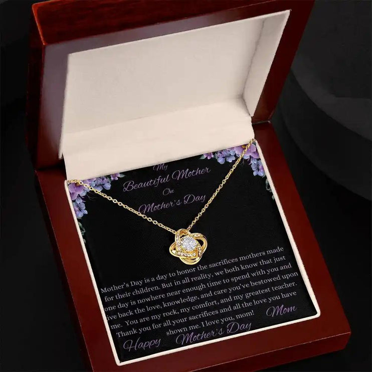 love knot necklace