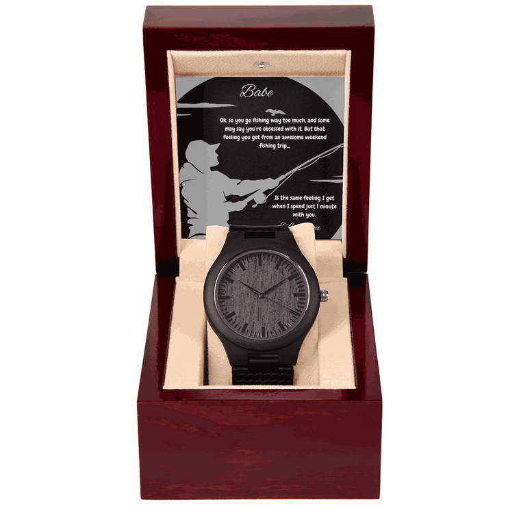 Wooden Watch for BABE "Same Feeling"