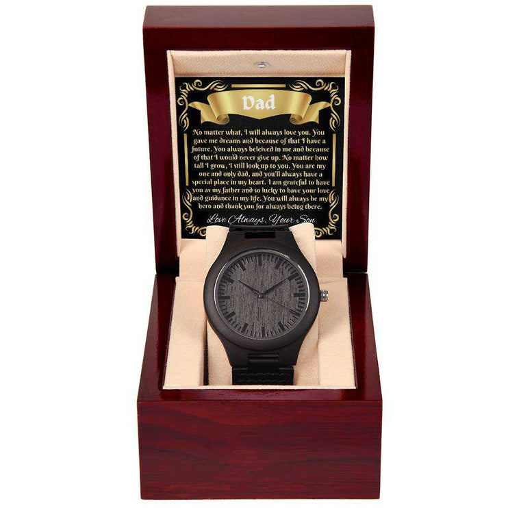 Wooden Watch in luxury box