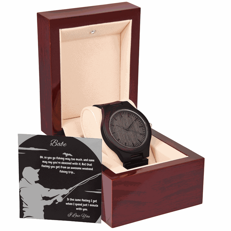 Wooden Watch for BABE "Same Feeling"