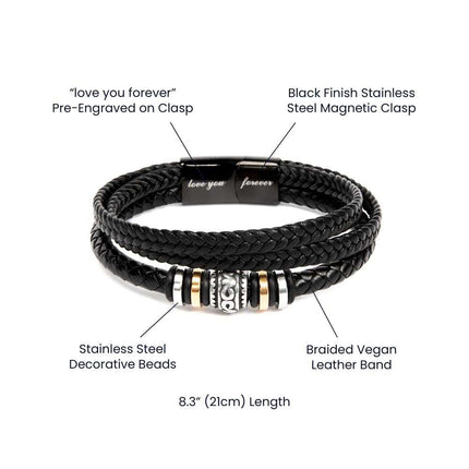 love you forever bracelet product details