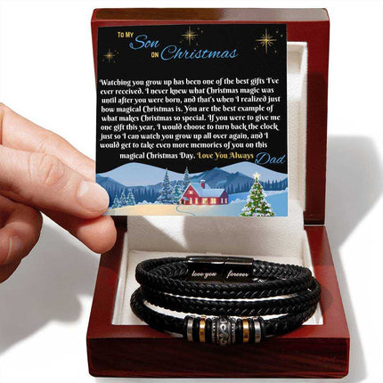 love you forever bracelet in a luxury box