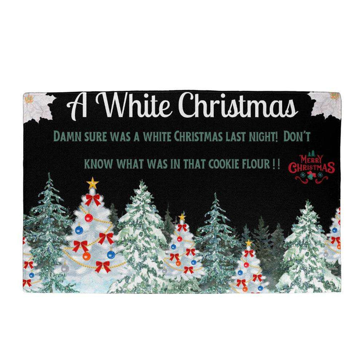 welcome mat on a white back drop