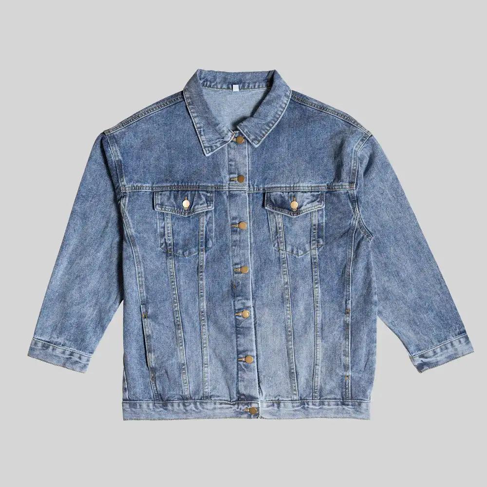 DTG Denim Jacket showing front of jacket