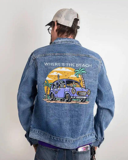 DTG Denim Jacket showing small