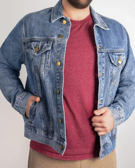 DTG Denim Jacket showing front large