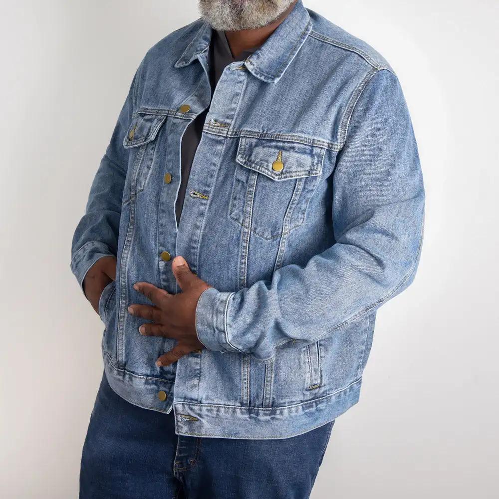 DTG Denim Jacket for Dad with "BADAZZ DAUGHTER"