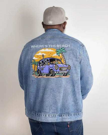 DTG Denim Jacket showing 2XL