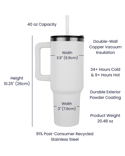 40oz pinnacle tumbler