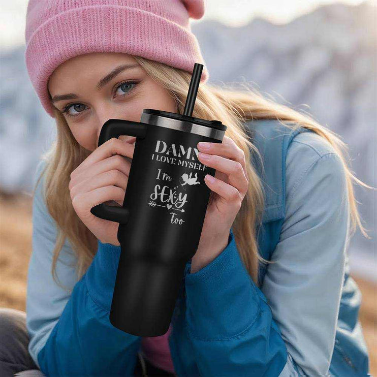 Pinnacle 40oz tumbler black