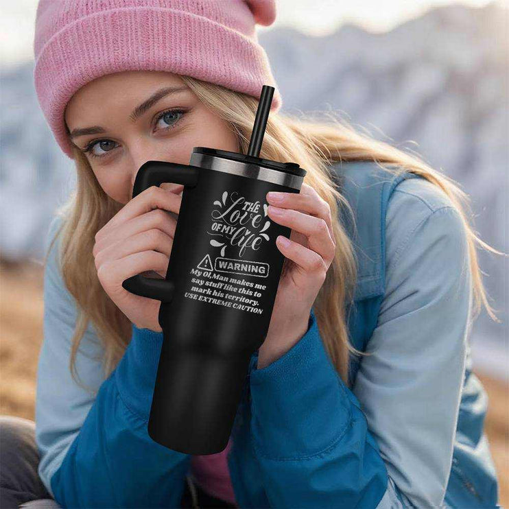 pinnacle 40oz tumbler black