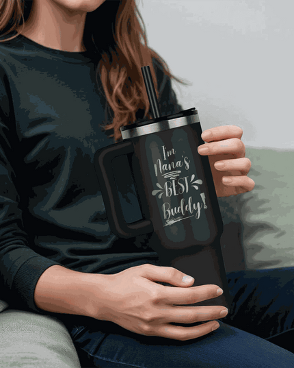 Tumbler 40oz Pinnacle "Nana's Best Buddy"