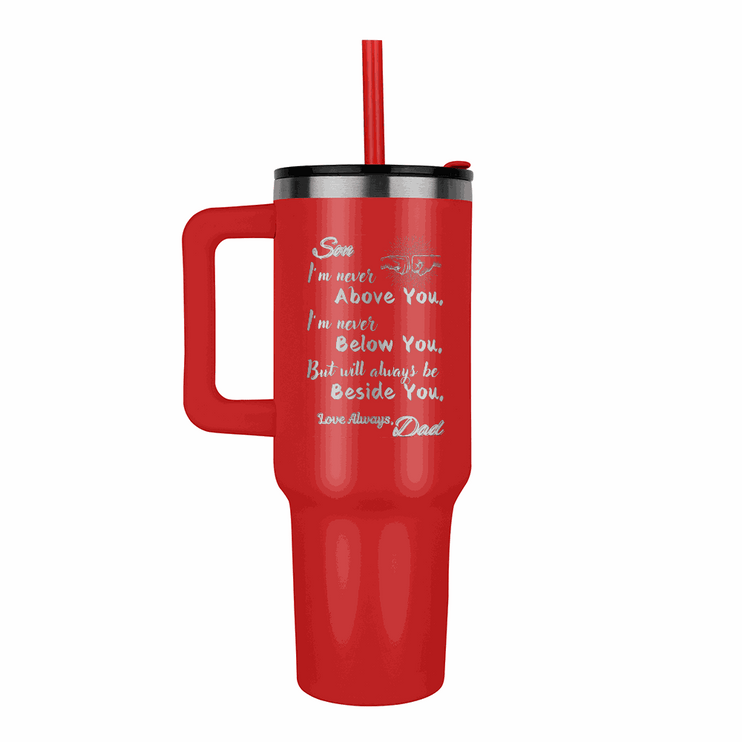 red tumbler 40oz pinnacle