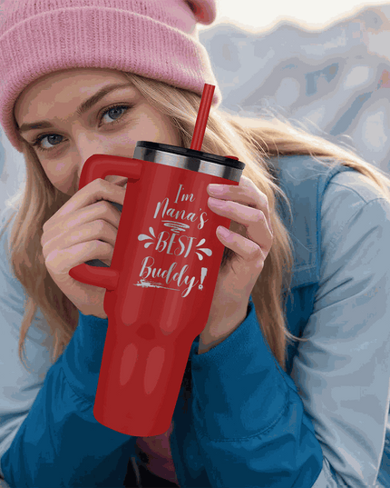 Tumbler 40oz Pinnacle "Nana's Best Buddy"