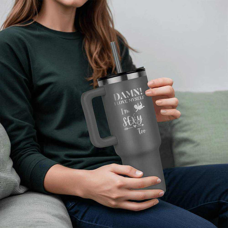 Pinnacle 40oz tumbler grey